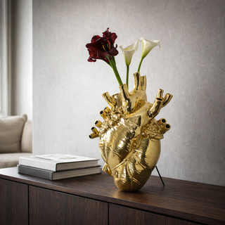 Vaso "Love in Bloom Gold" Seletti h.60 cm.