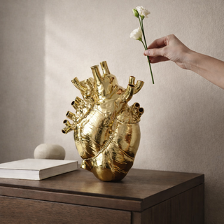 Vaso "Love in Bloom Gold" Seletti h.60 cm.