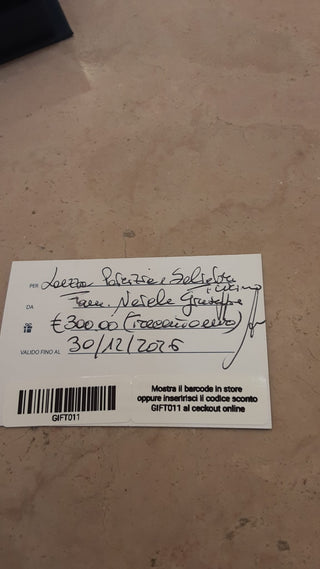 GIFT CARD ARGENTERIA € 300 - GIFT011
