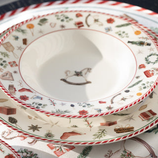 Servizio di Piatti 18 Pz. "X'MAS" Hervit
