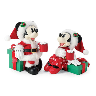 Mickey and Minnie Mouse Pausa Cioccolata Disney h.14 cm.