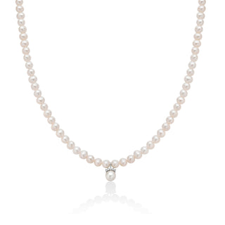 Collana Perle e Diamanti "Boule e Fantasia" Yukiko