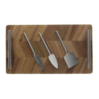 Tagliere+Accessori "Nature" Andrea Fontebasso 35x20 cm.