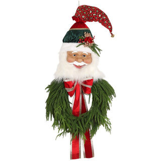 Ghirlanda Babbo Natale di Lena h.130 cm.