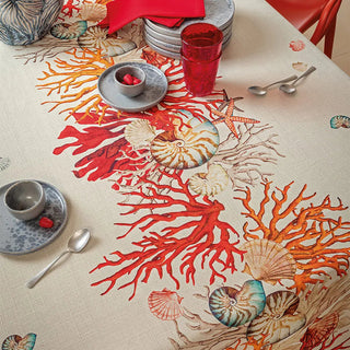 Tovaglia Antimacchia Alghero L'Oca Nera 155x180 cm. (per 6 posti)