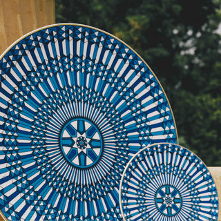 Piatto "Arcadia Blu" Baccarat Ø16 cm.