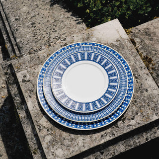 Piatto Segnaposto "Arcadia Blu" Baccarat Ø31 cm.