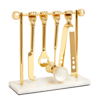 Barbell Barware Set Jonathan Adler h.24 cm.