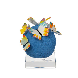 Bomboniera Sfera con Farfalle Gli Alberelli h.12 cm.