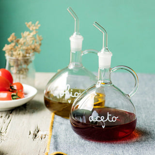 Bomboniera Bottiglia Aceto Cuore Simple Day 610 ml.