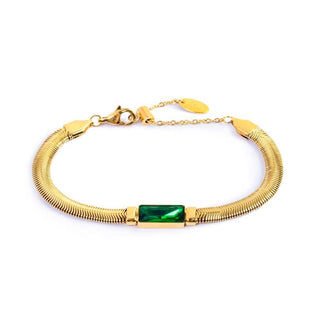 bracciale-catena-snake-con-cristallo-baguette-centrale