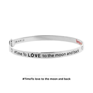 Bracciale "Love the moon and back" Marlù