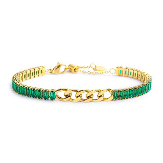 bracciale-tennis-cristalli-baguette-con-catena-grumetta-centrale