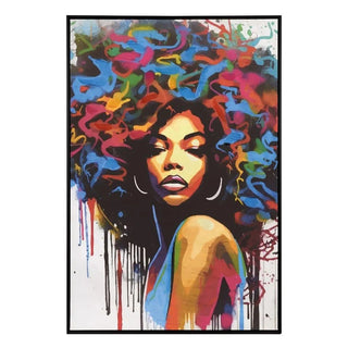 Quadro con Cornice L'Oca Nera 80x120 cm.