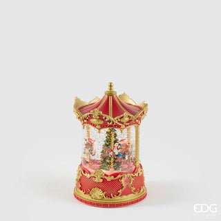 Decoro Giostra Carosello Led EDG h.22 cm.