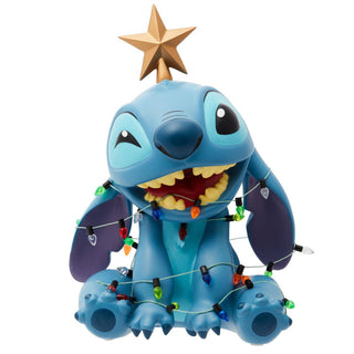 Bomboniera Stitch con luci Disney Traditions h.18 cm.