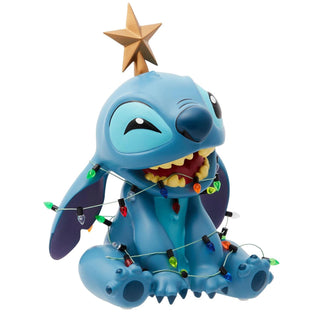 Bomboniera Stitch con luci Disney Traditions h.18 cm.