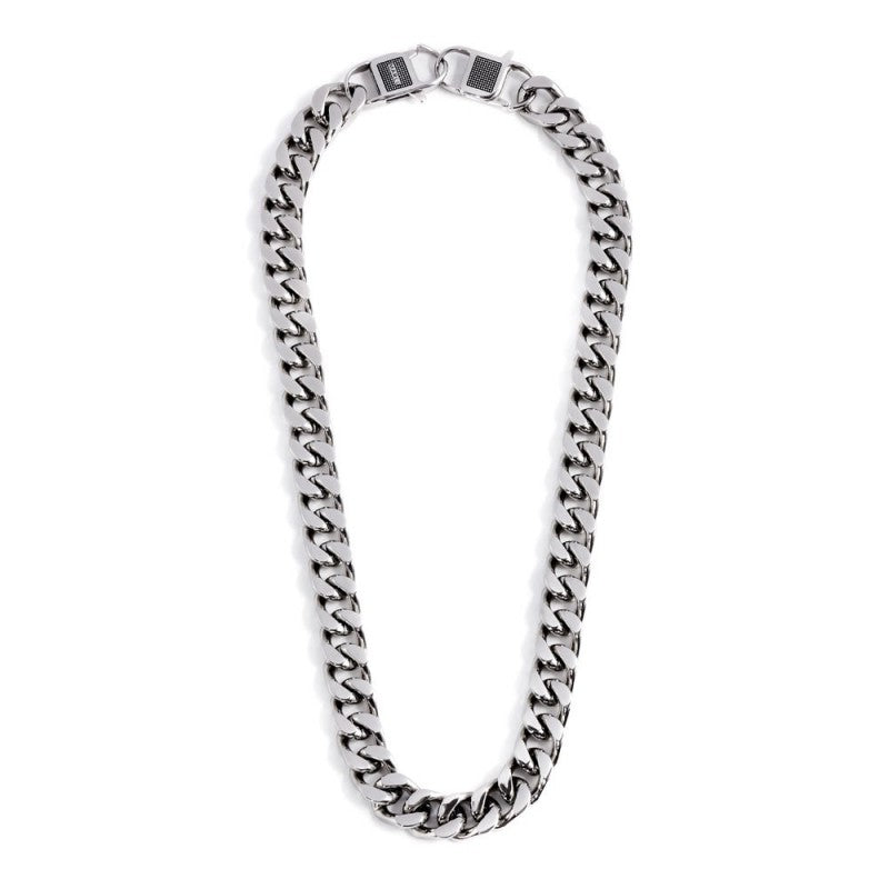 100% S925 Collana In Argento Sterling 7/810MM Punk 925 Catene In - Foto 10