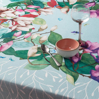 Tovaglia Antimacchia Magnolia L'Oca Nera 155x230 cm. (per 8 posti)