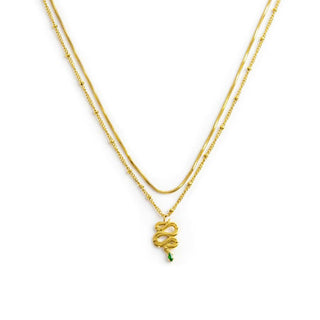 collana-doppia-catena-snake-quadrata-con-serpente-pendente