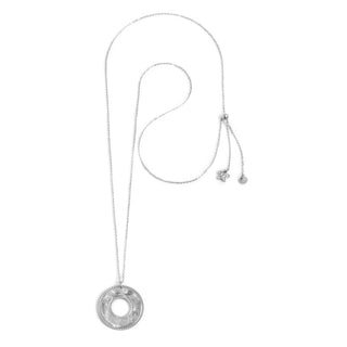 collana-pendente-circolare-martellato-30mm-acciaio