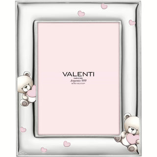 Cornice Portafoto "Orsetto Cuori" Valenti