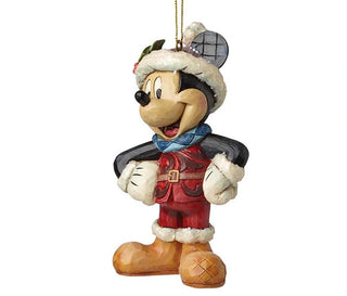 Bomboniera Mickey Mouse Natale Disney Traditions h.10 cm.