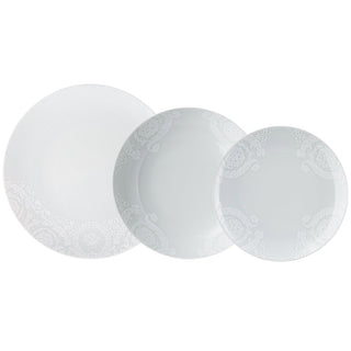 Servizio di Piatti Per 12 Persone 36 Pz. "Barocco '92 Bianco" Rosenthal Versace