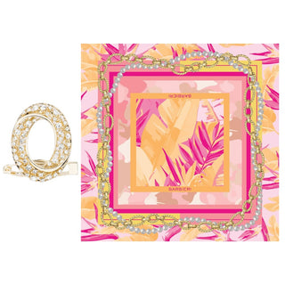 Set Ferma Carrè+Foulard Barbieri Creazioni