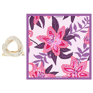 Set Ferma Carrè+Foulard Barbieri Creazioni