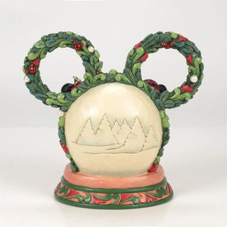 Diorama Led Mickey Mouse e Minnie Disney Traditions h.20 cm.