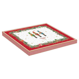 Vassoio da Portata "Christmas Teddy" Easy Life 36x24 cm.