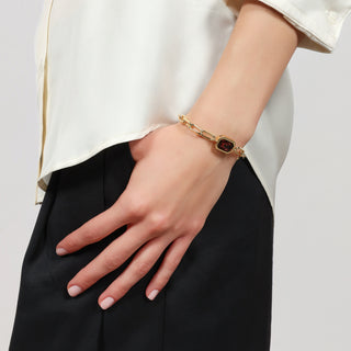 Bracciale Joya Catena Marrone Unoaerre
