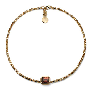 Collana Joya Cristallo Marrone Unoaerre