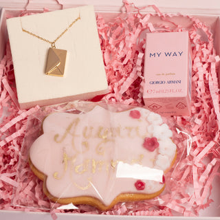 Box Collana "Non c'è Mamma Migliore"+Biscotto+Profumo
