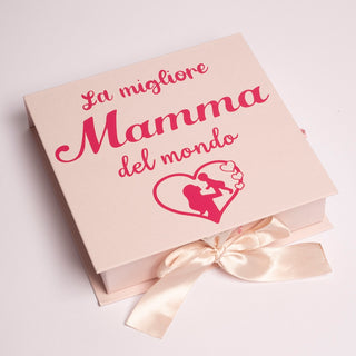 Box Collana"Mom"+Biscotti+Profumo
