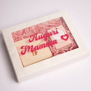 Box Collana Mamma con Bimbi+Profumo