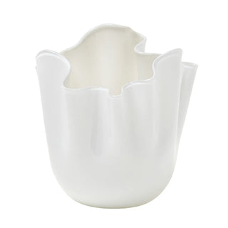 Vaso Fazzoletto Medium Snow Venini h. 24 cm.