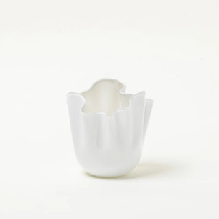Vaso Fazzoletto Medium Snow Venini h. 24 cm.