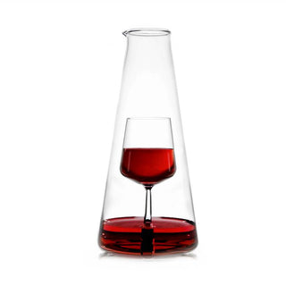 Decanter Vino Grande Inbottiglia Ichendorf Milano h.25 cm.