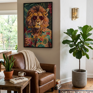 Quadro Good Vibes Garpe Interiores 80sx4x120 cm.