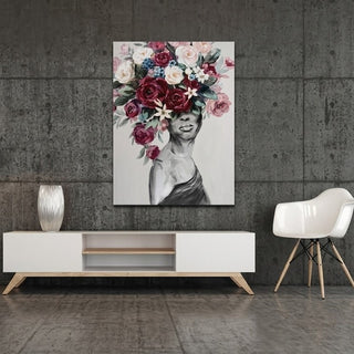 Quadro Beauty With Flowers Imageland 90x120 cm.