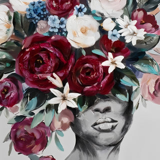 Quadro Beauty With Flowers Imageland 90x120 cm.