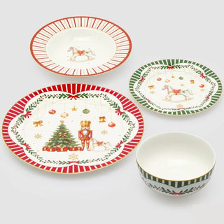 Servizio di Piatti 48 pz. "Xmas Mix" EDG