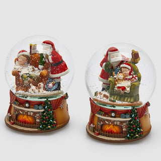 Sfera Acqua Babbo con Camino EDG h.20 cm.