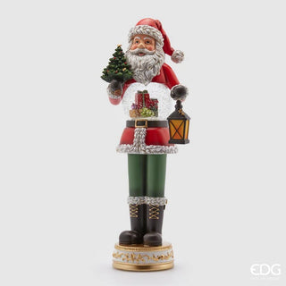 Babbo Natale Sferacqua con Led  EDG h.50 cm.