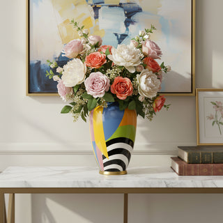 Vaso "Kandinsky" Fade Maison 22xh.37 cm.