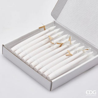 Set 10 Candele Led da Appendere EDG h.15.5 cm.