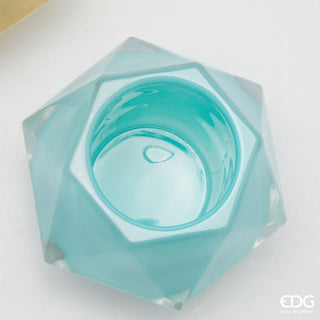 Bomboniera Portacandela Diamond Assortiti EDG h.8.5 cm.