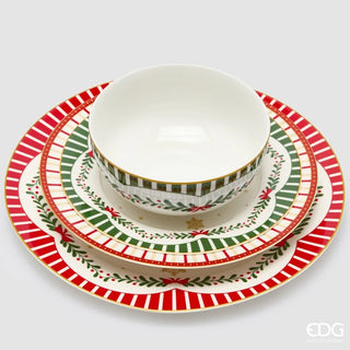 Servizio di Piatti 48 pz. "Xmas Mix" EDG